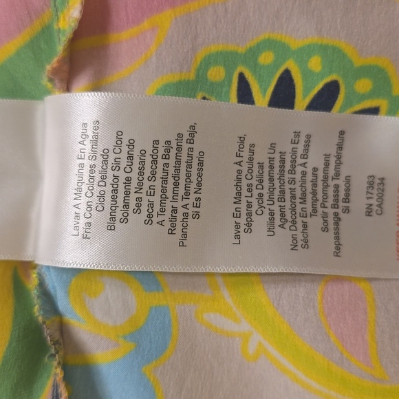 Trina Turk Multicolor Silk Floral Robe - Picture 13 of 15